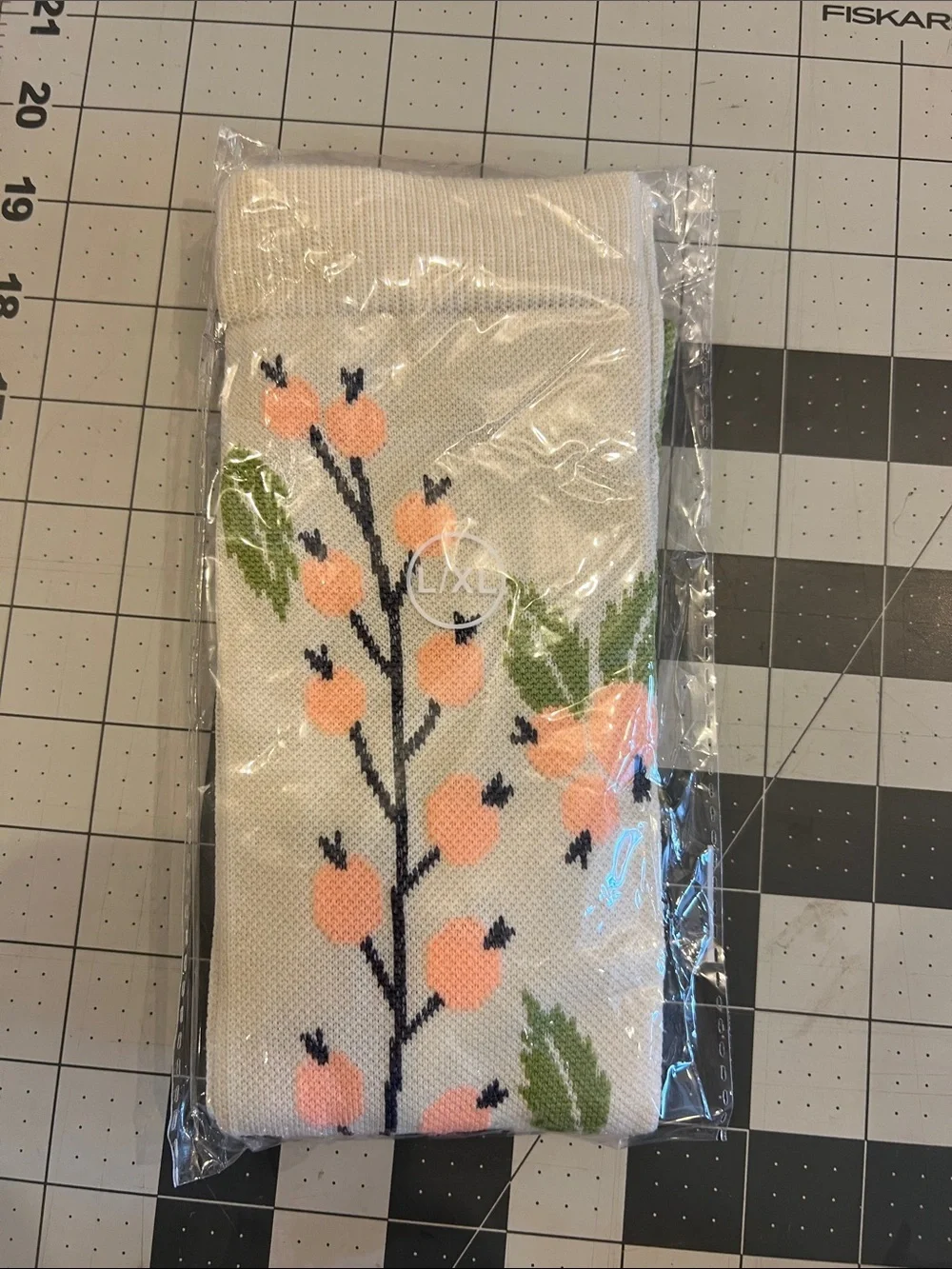 5 pair of Floral Pattern Women's compression socks